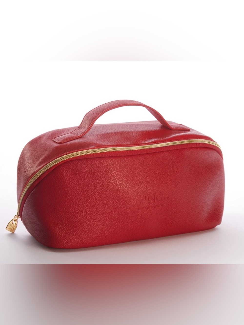 NWOT UNOde50 BRANDED TRAVEL VANITY BAG